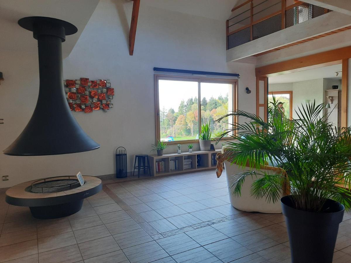 Saint-Pois Magnifique Villa Avec Piscine Interieure מראה חיצוני תמונה